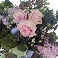 Picture of flores da época "pink and blue"