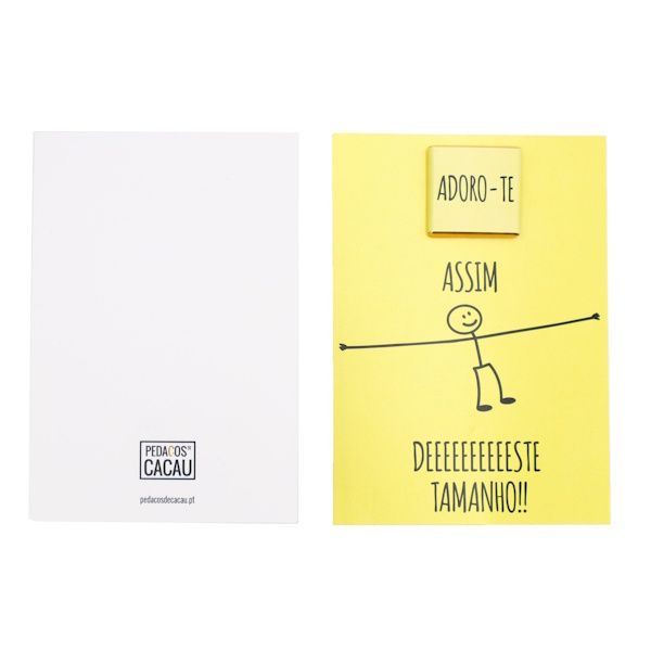 Picture of Postal com Napolitana – Adoro-te deste tamanho